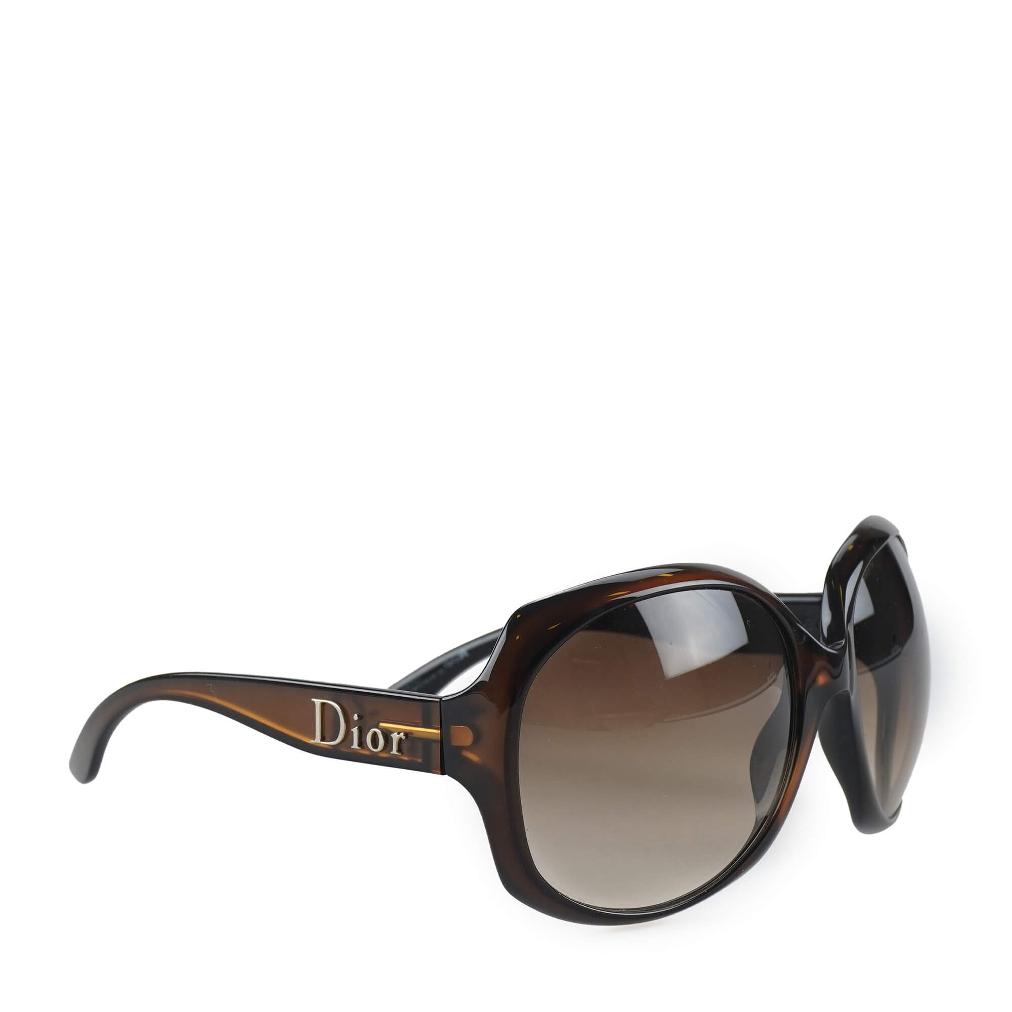 Christian Dior - Brown Acetate Sunglasses 